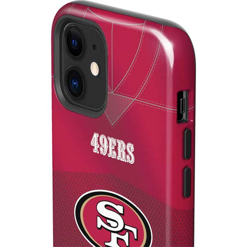NFL San Francisco 49ers Team Jersey iPhone 12 Impact Case