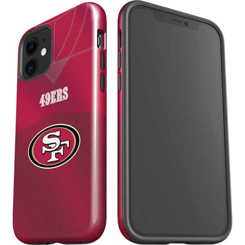 NFL San Francisco 49ers Team Jersey iPhone 12 Impact Case