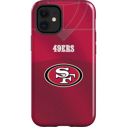 NFL San Francisco 49ers Team Jersey iPhone 12 Mini Impact Case