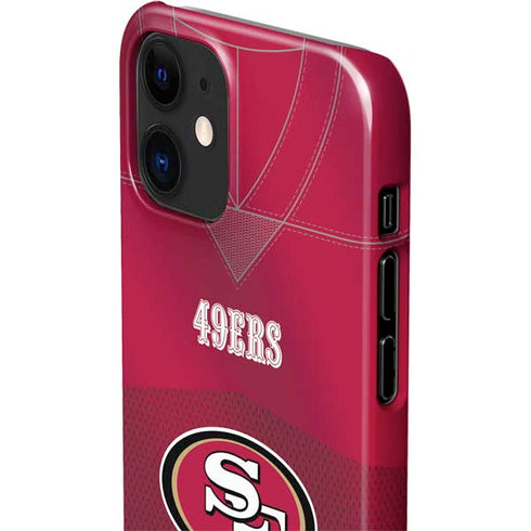 NFL San Francisco 49ers Team Jersey iPhone 12 Mini Lite Case