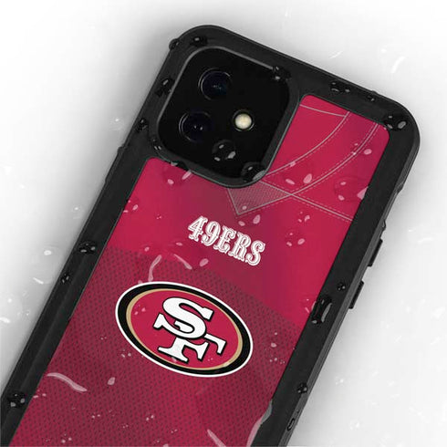 NFL San Francisco 49ers Team Jersey iPhone 12 Mini Waterproof Case