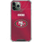 NFL San Francisco 49ers Team Jersey iPhone 12 Pro Clear Case