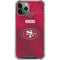 NFL San Francisco 49ers Team Jersey iPhone 12 Pro Max Clear Case