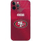 NFL San Francisco 49ers Team Jersey iPhone 12 Pro Max Skin