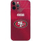NFL San Francisco 49ers Team Jersey iPhone 12 Pro Skin