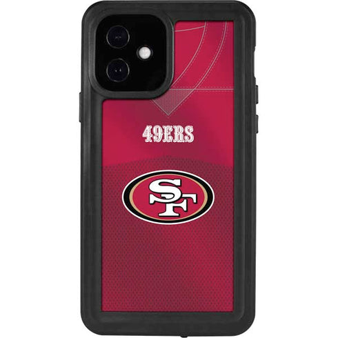 NFL San Francisco 49ers Team Jersey iPhone 12 Waterproof Case