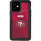 NFL San Francisco 49ers Team Jersey iPhone 12 Waterproof Case
