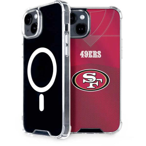 NFL San Francisco 49ers Team Jersey iPhone 13 MagSafe Case