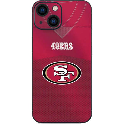 NFL San Francisco 49ers Team Jersey iPhone 13 Mini Skin