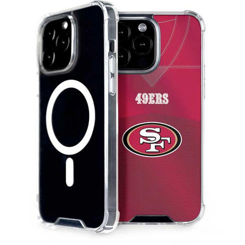 NFL San Francisco 49ers Team Jersey iPhone 13 Pro Max MagSafe Case