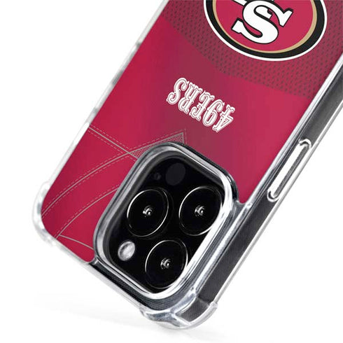NFL San Francisco 49ers Team Jersey iPhone 13 Pro Max MagSafe Case