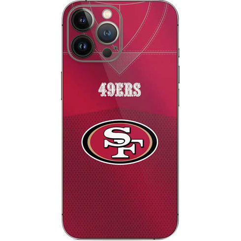NFL San Francisco 49ers Team Jersey iPhone 13 Pro Max Skin