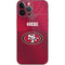 NFL San Francisco 49ers Team Jersey iPhone 13 Pro Max Skin