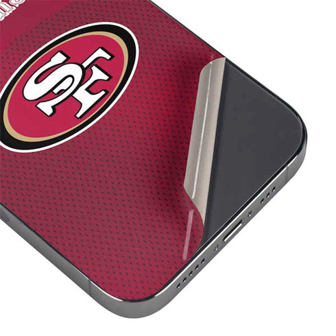 NFL San Francisco 49ers Team Jersey iPhone 13 Pro Max Skin
