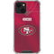 NFL San Francisco 49ers Team Jersey iPhone 14 Clear Case