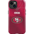 NFL San Francisco 49ers Team Jersey iPhone 15 Plus Impact Case
