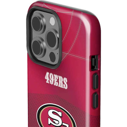 NFL San Francisco 49ers Team Jersey iPhone 14 Pro Impact Case