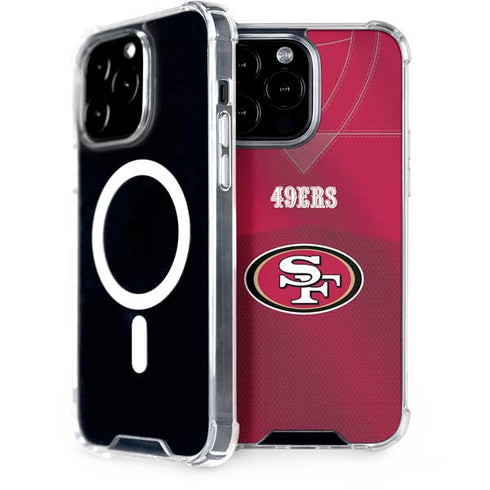 NFL San Francisco 49ers Team Jersey iPhone 14 Pro Max MagSafe Case