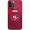 NFL San Francisco 49ers Team Jersey iPhone 14 Pro Max Skin