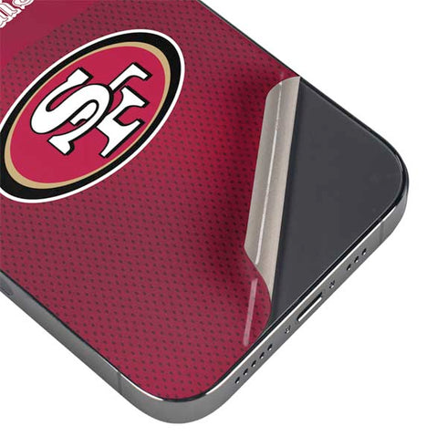 NFL San Francisco 49ers Team Jersey iPhone 14 Pro Max Skin