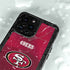 NFL San Francisco 49ers Team Jersey iPhone 14 Pro Max Waterproof Case