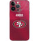 NFL San Francisco 49ers Team Jersey iPhone 14 Pro Skin