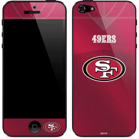 NFL San Francisco 49ers Team Jersey iPhone 5/5s/5SE Skin