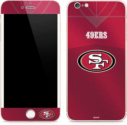 NFL San Francisco 49ers Team Jersey iPhone 6/6s Plus Skin