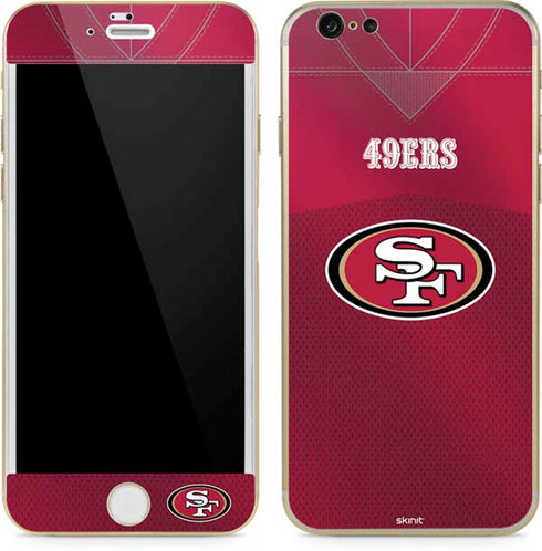 NFL San Francisco 49ers Team Jersey iPhone 6/6s Skin