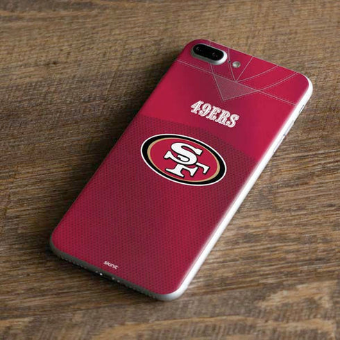 NFL San Francisco 49ers Team Jersey iPhone 7 Plus Skin