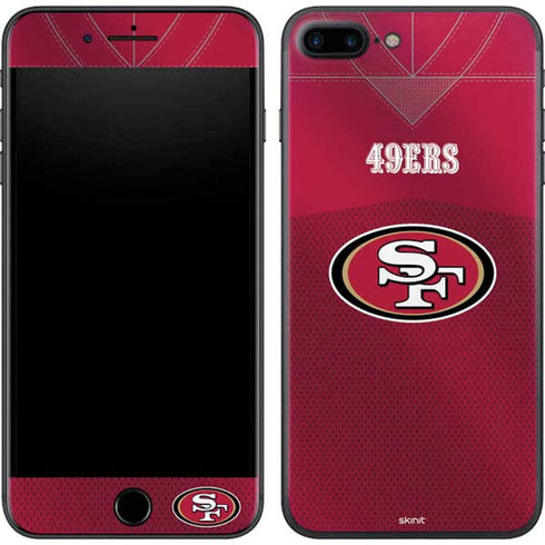 NFL San Francisco 49ers Team Jersey iPhone 8 Plus Skin