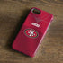 NFL San Francisco 49ers Team Jersey iPhone 8 Pro Case
