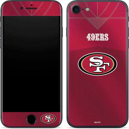 NFL San Francisco 49ers Team Jersey iPhone SE (2nd & 3rd Gen) Skin