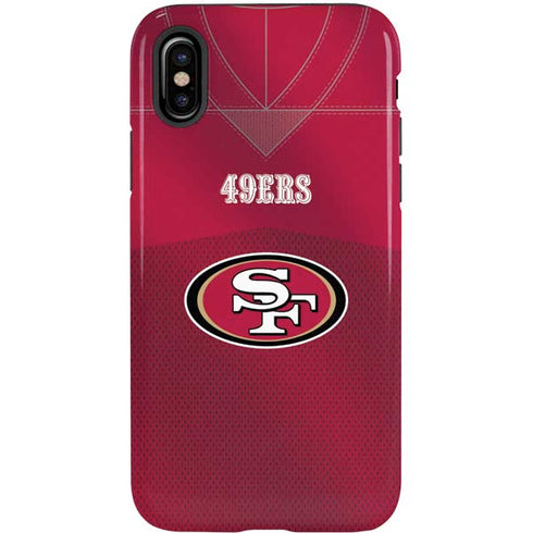 NFL San Francisco 49ers Team Jersey iPhone X Pro Case