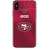 NFL San Francisco 49ers Team Jersey iPhone X Skin
