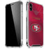 NFL San Francisco 49ers Team Jersey iPhone X/XS Clear Case
