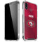 NFL San Francisco 49ers Team Jersey iPhone XR Clear Case