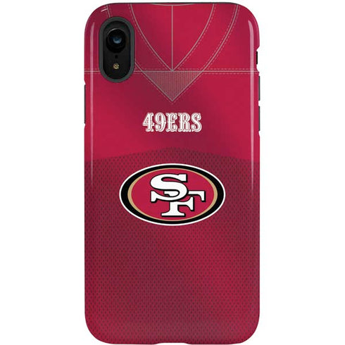 NFL San Francisco 49ers Team Jersey iPhone XR Pro Case