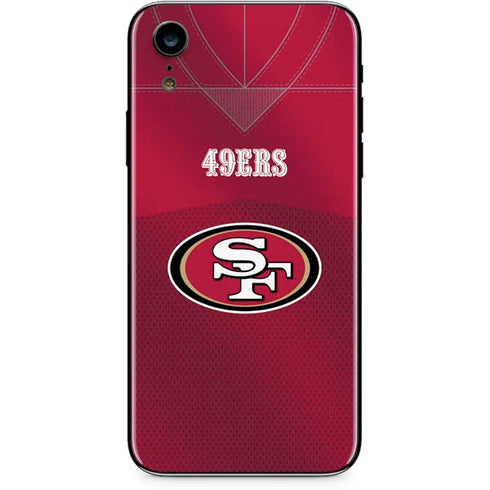 NFL San Francisco 49ers Team Jersey iPhone XR Skin