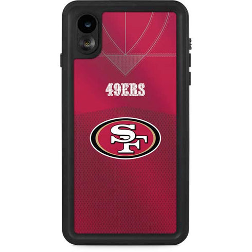 NFL San Francisco 49ers Team Jersey iPhone XR Waterproof Case