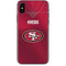 NFL San Francisco 49ers Team Jersey iPhone XS Max Skin