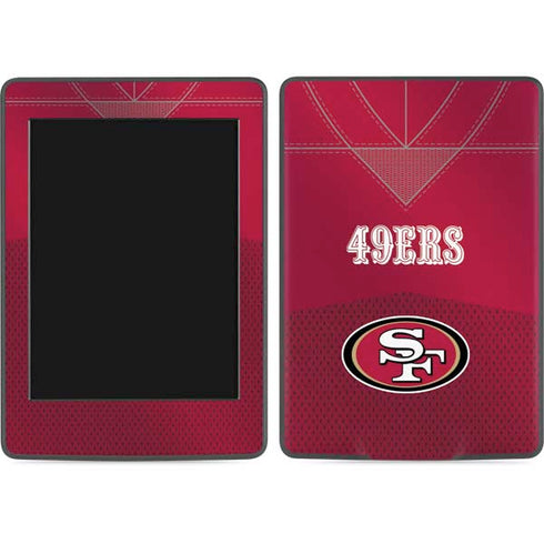 NFL San Francisco 49ers Team Jersey Amazon Kindle Skin