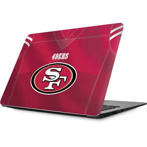 NFL San Francisco 49ers Team Jersey Apple MacBook Skin