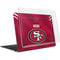 NFL San Francisco 49ers Team Jersey MacBook Air 13in M1 (2021) Case plus Skin
