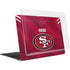 NFL San Francisco 49ers Team Jersey MacBook Air 13in M1 (2021) Case plus Skin