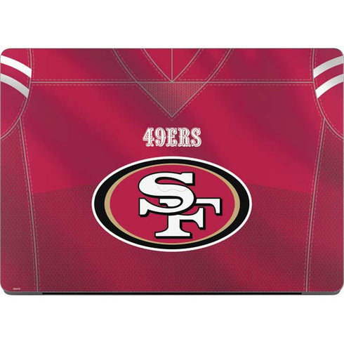 NFL San Francisco 49ers Team Jersey MacBook Pro 14in (2021-24) Skin