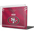 NFL San Francisco 49ers Team Jersey MacBook Pro 16in (2021-25) Case plus Skin
