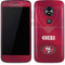 NFL San Francisco 49ers Team Jersey Moto E5 Play Skin