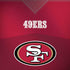 NFL San Francisco 49ers Team Jersey Moto G6 Skin