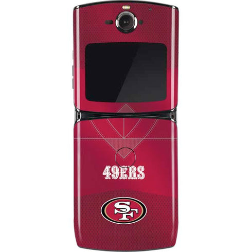 NFL San Francisco 49ers Team Jersey Motorola RAZR Skin